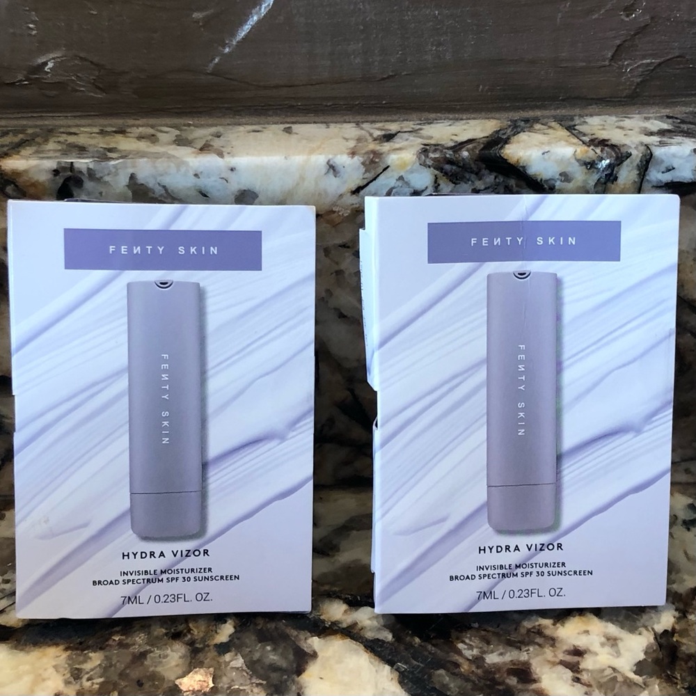 2pcs Fenty Skin Hydra Vizor Invisible Broad Spectrum Moisturizer SPF30 Sunscreen